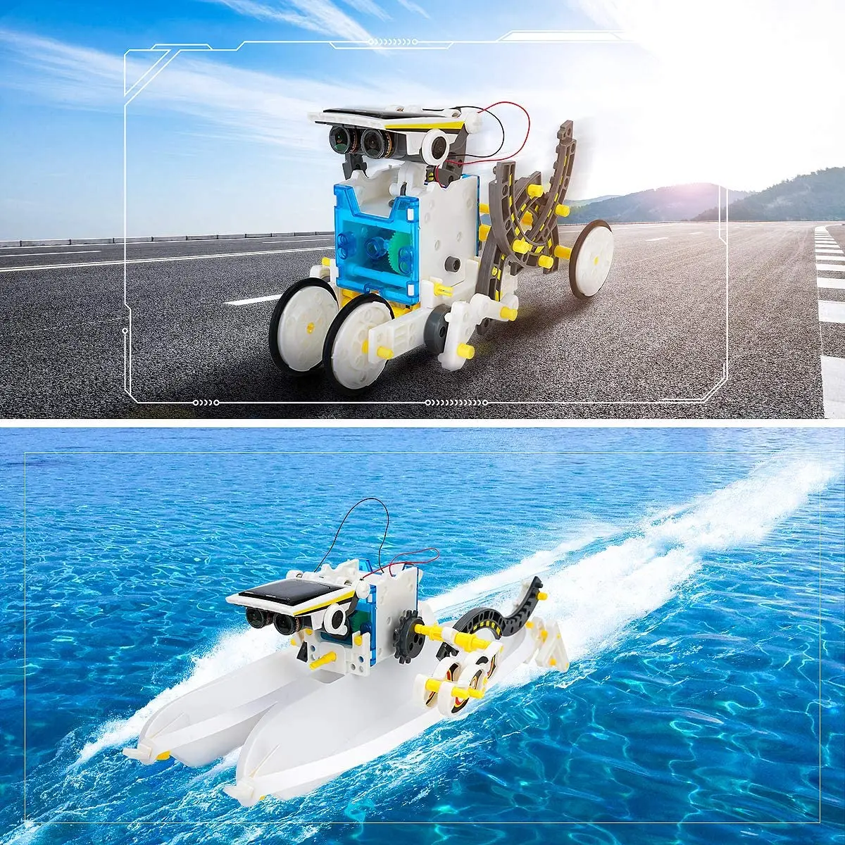 Stem Solar Robot Kit For Kids - Solar Robot Toys Kits for Kids,