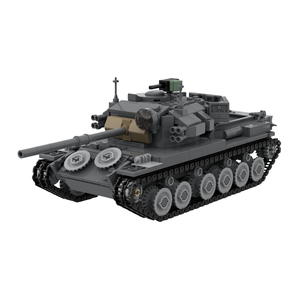 Lego Compatible Military Tank - MOC Centurion mk. Blocos de Montar