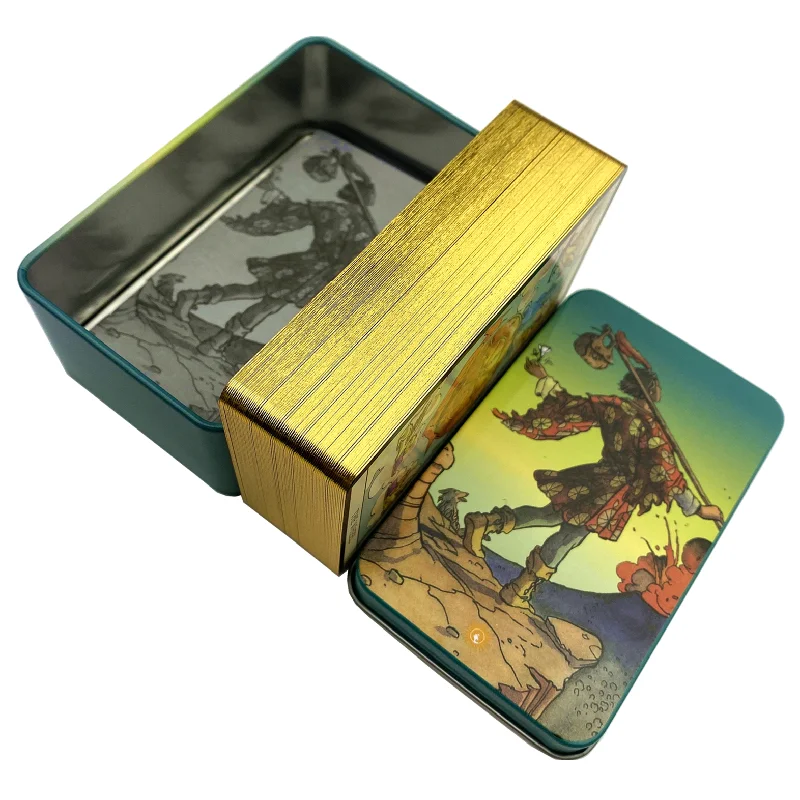 Tarot Cards Deck With Guidebook - Baralho de Cartas de Tarô Back