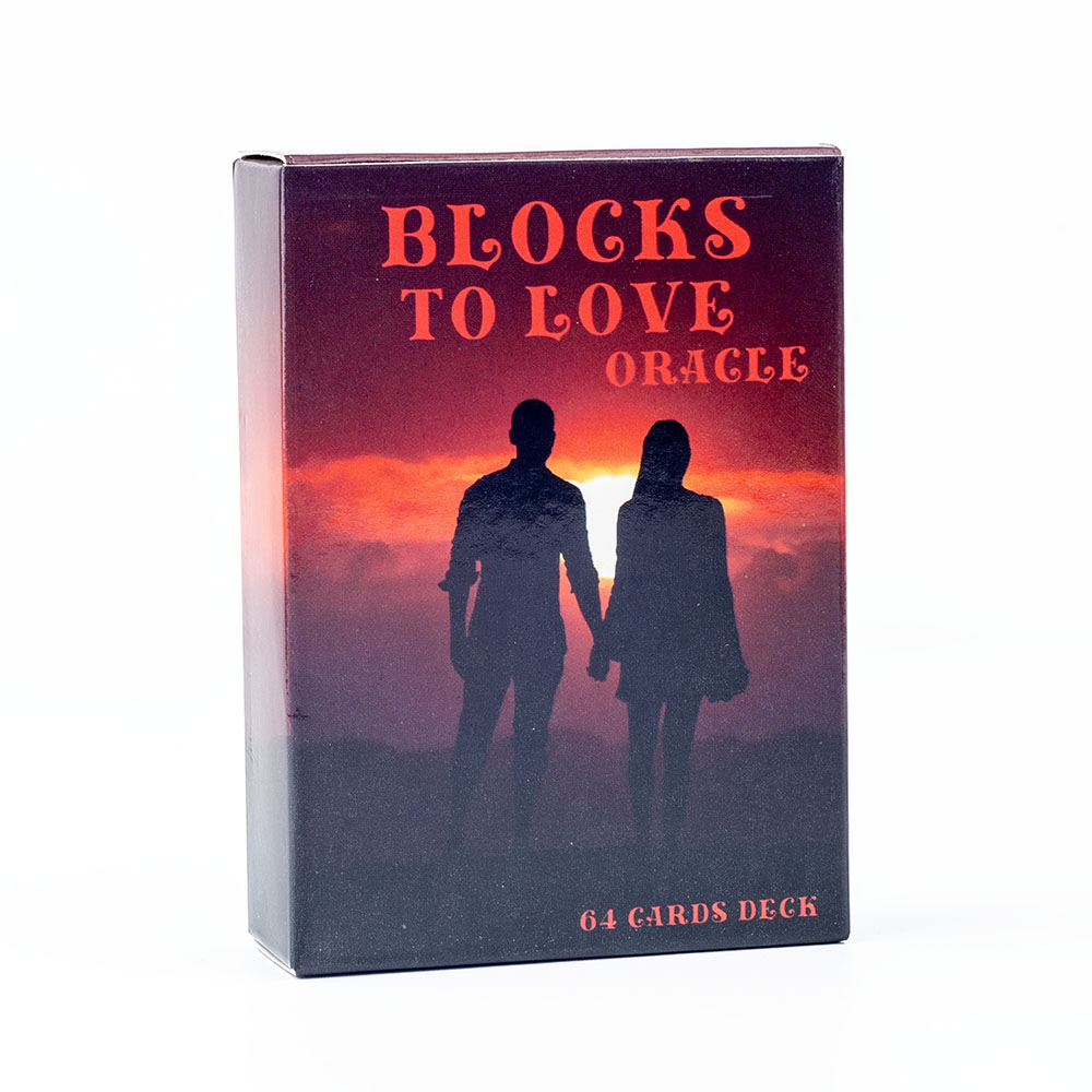 Tarot Cards Deck With Guidebook - Blocos para amar oracle 64 cartas