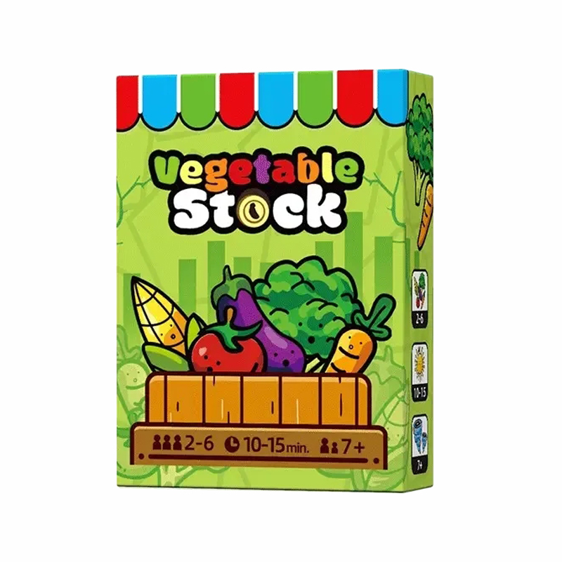 Board Games - Cartas do jogo de tabuleiro Vegetable