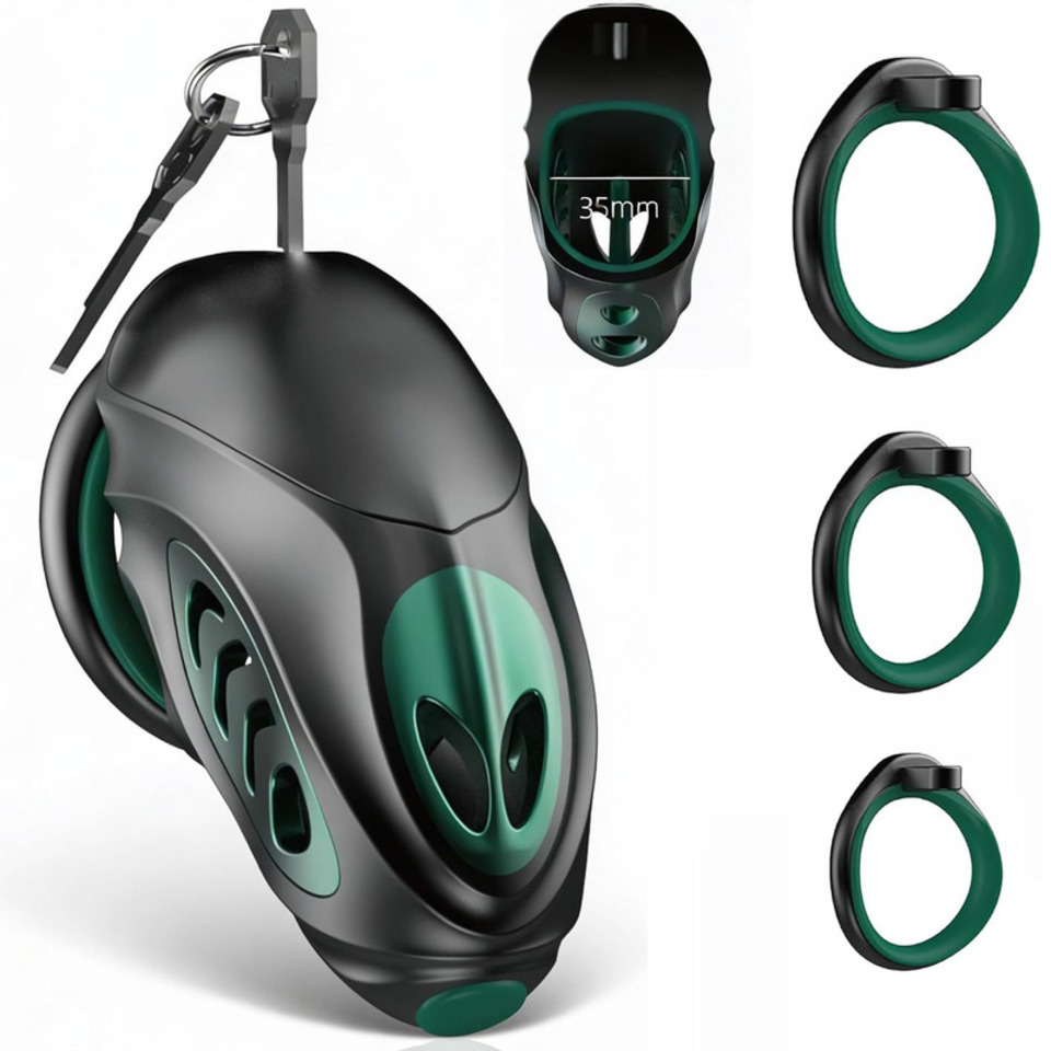 Remote Control Toys - Novo Anel de Castidade Masculino com