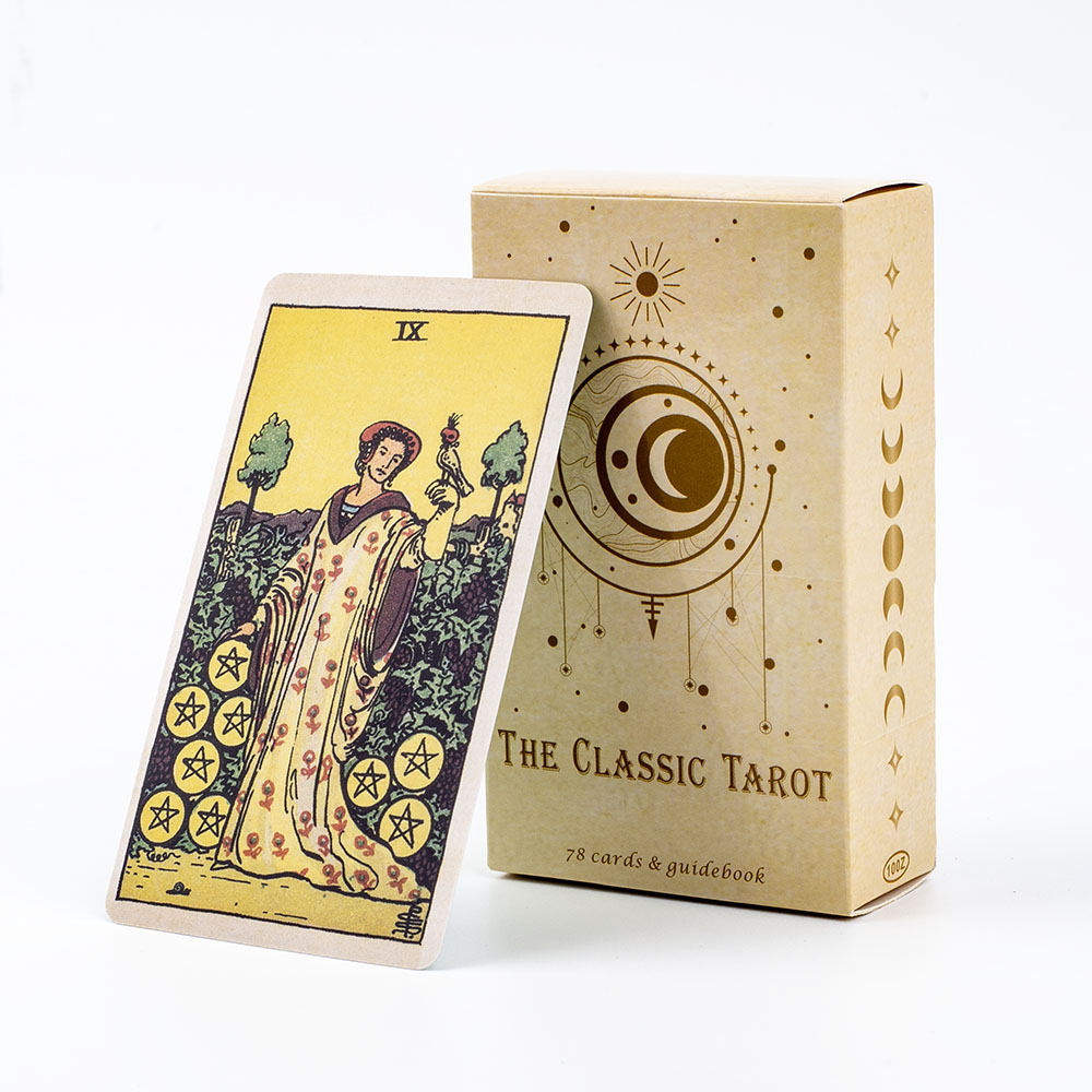 Tarot Cards Deck With Guidebook - O clássico jogo de tabuleiro de