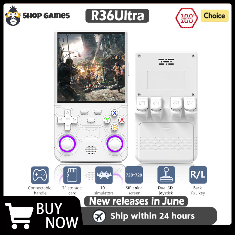 Retro Handheld Game Console R36S - Console de Videogame R36 Ultra Open