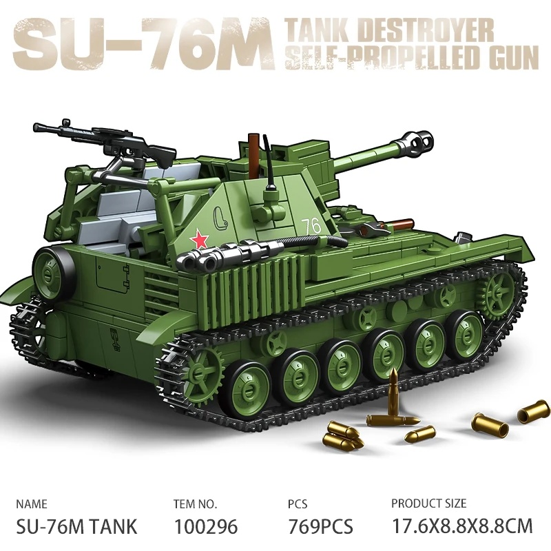 Lego Compatible Military Tank - Blocos de Montar do Destruidor de