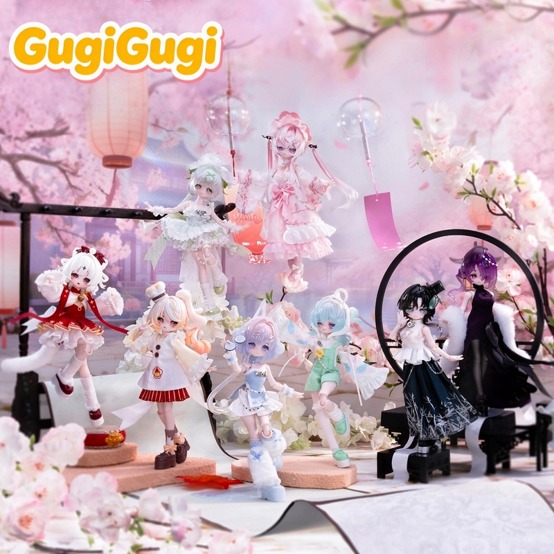Anime Action Figure Blind Box - Figura de Ação Genuína da Série