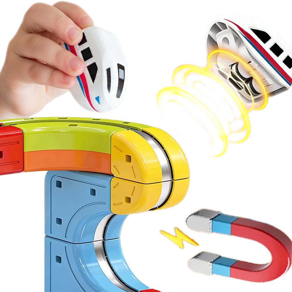 Trem magnético elétrico brinqu - Educational Toys avaliação e preço