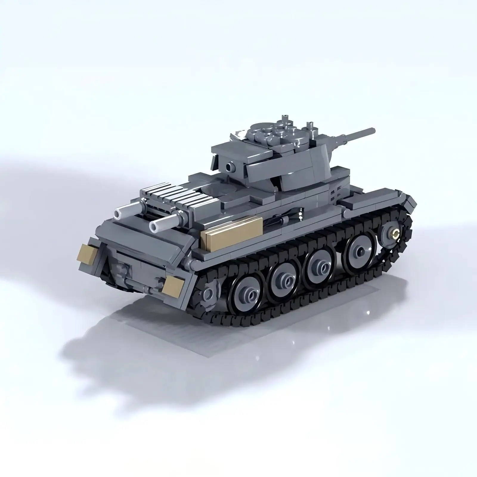 Moc série militar rastreado ve - Lego Compatible Military Tank avaliação e preço