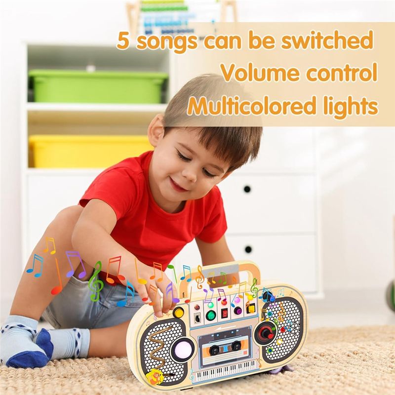 Tabuleiro de Atividades Montes - Montessori Wooden Busy Board Toddler avaliação e preço