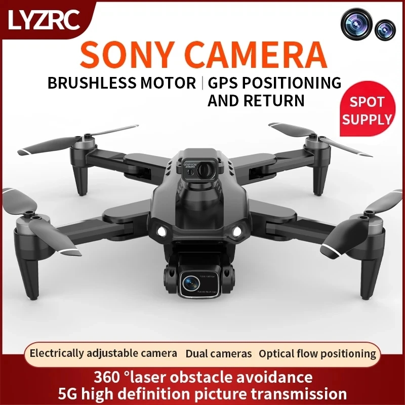 L900 Pro MAX GPS Drone 4K Prof - Fpv Brushless Rc Drone 4K avaliação e preço