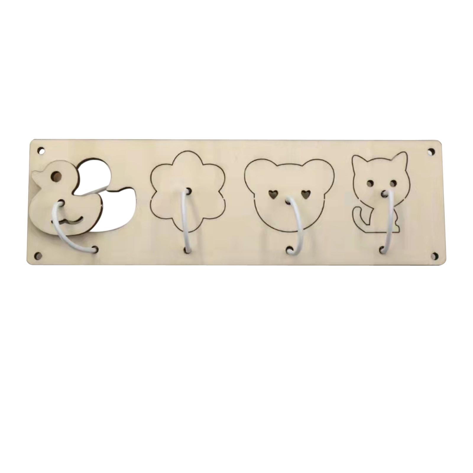 Acessório para Quadro de Ativi - Montessori Wooden Busy Board Toddler avaliação e preço