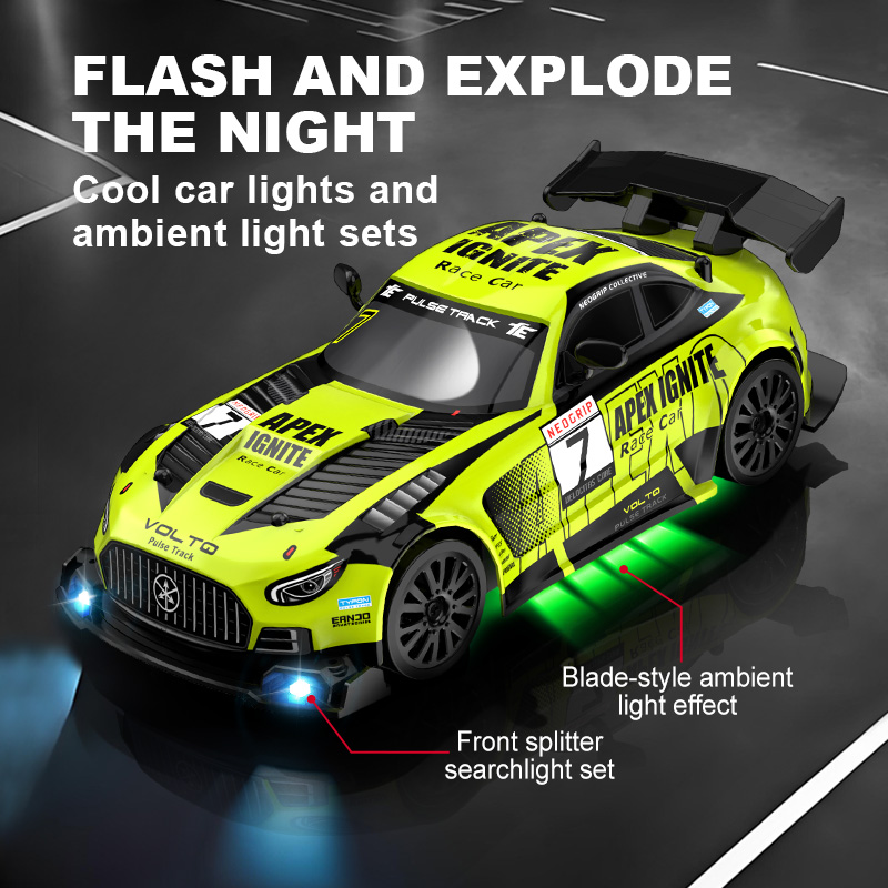 Carro RC Drift em Escala 1:24  - Rc Drift Car 1 24 Scale 4Wd avaliação e preço
