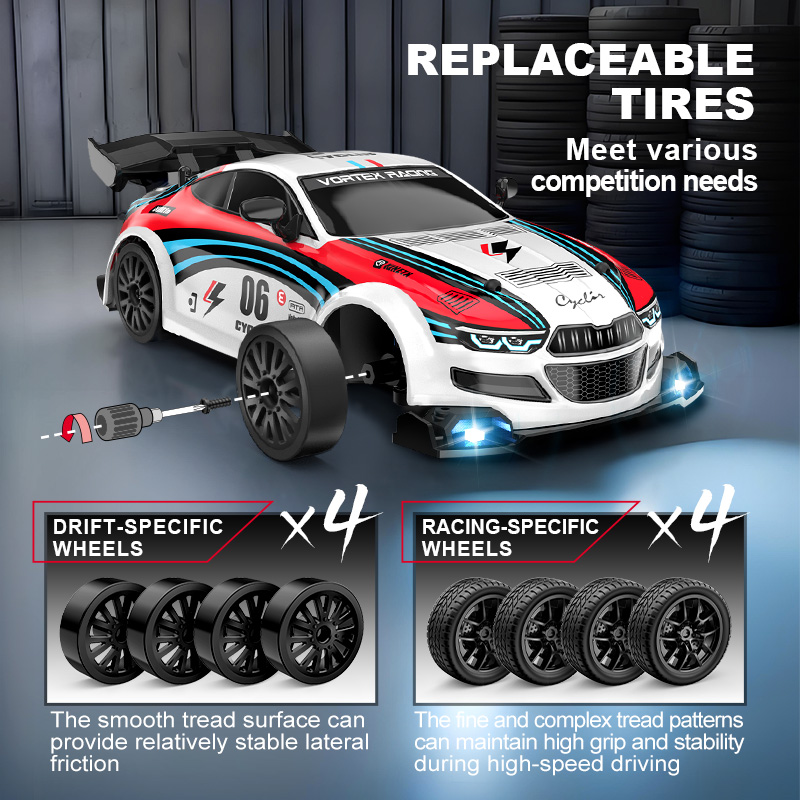 Carro RC Drift em Escala 1:24  - Rc Drift Car 1 24 Scale 4Wd avaliação e preço