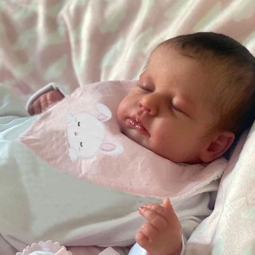 49cm fofinho corpo inteiro sil - Reborn Baby Doll Silicone Realistic avaliação e preço