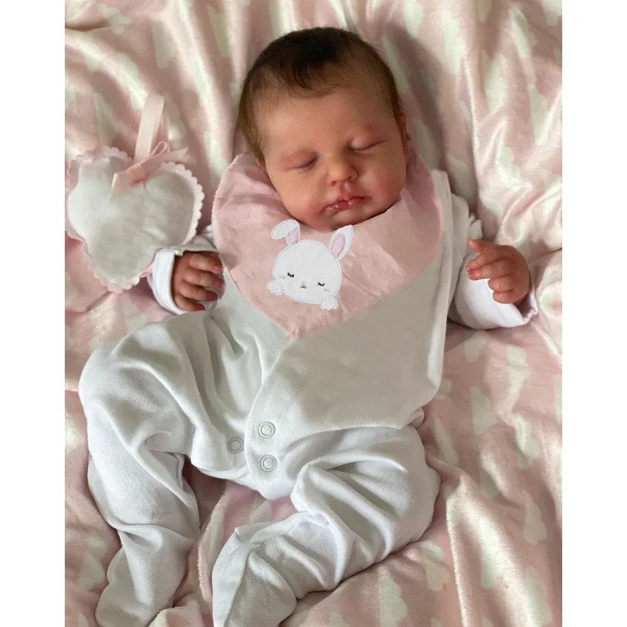 49cm fofinho corpo inteiro sil - Reborn Baby Doll Silicone Realistic avaliação e preço
