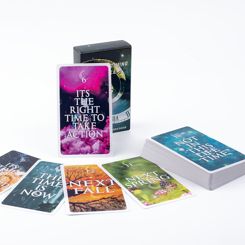 Timing místico oracle 60 carta - Tarot Cards Deck With Guidebook avaliação e preço