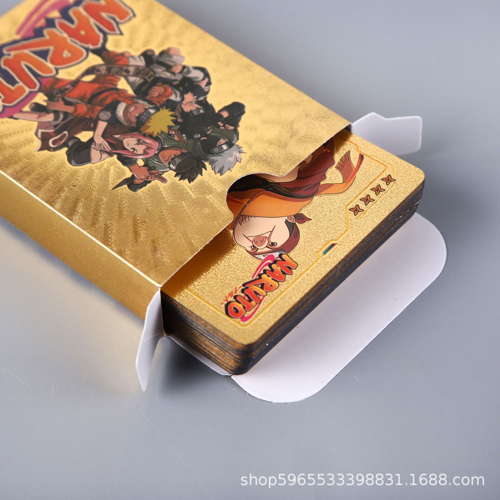 55 Cartas de Naruto Série Ouro - Board Games avaliação e preço