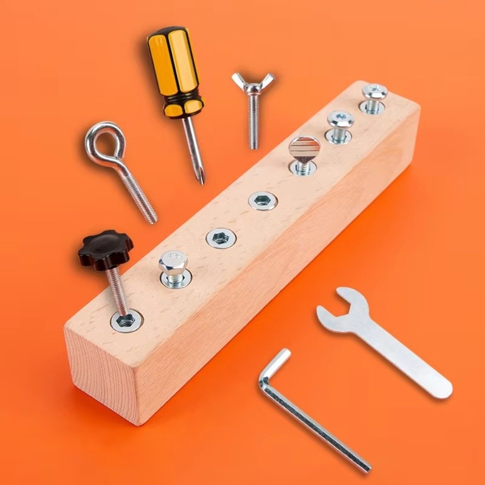 Novo Brinquedo Portátil Montes - Montessori Wooden Busy Board Toddler avaliação e preço