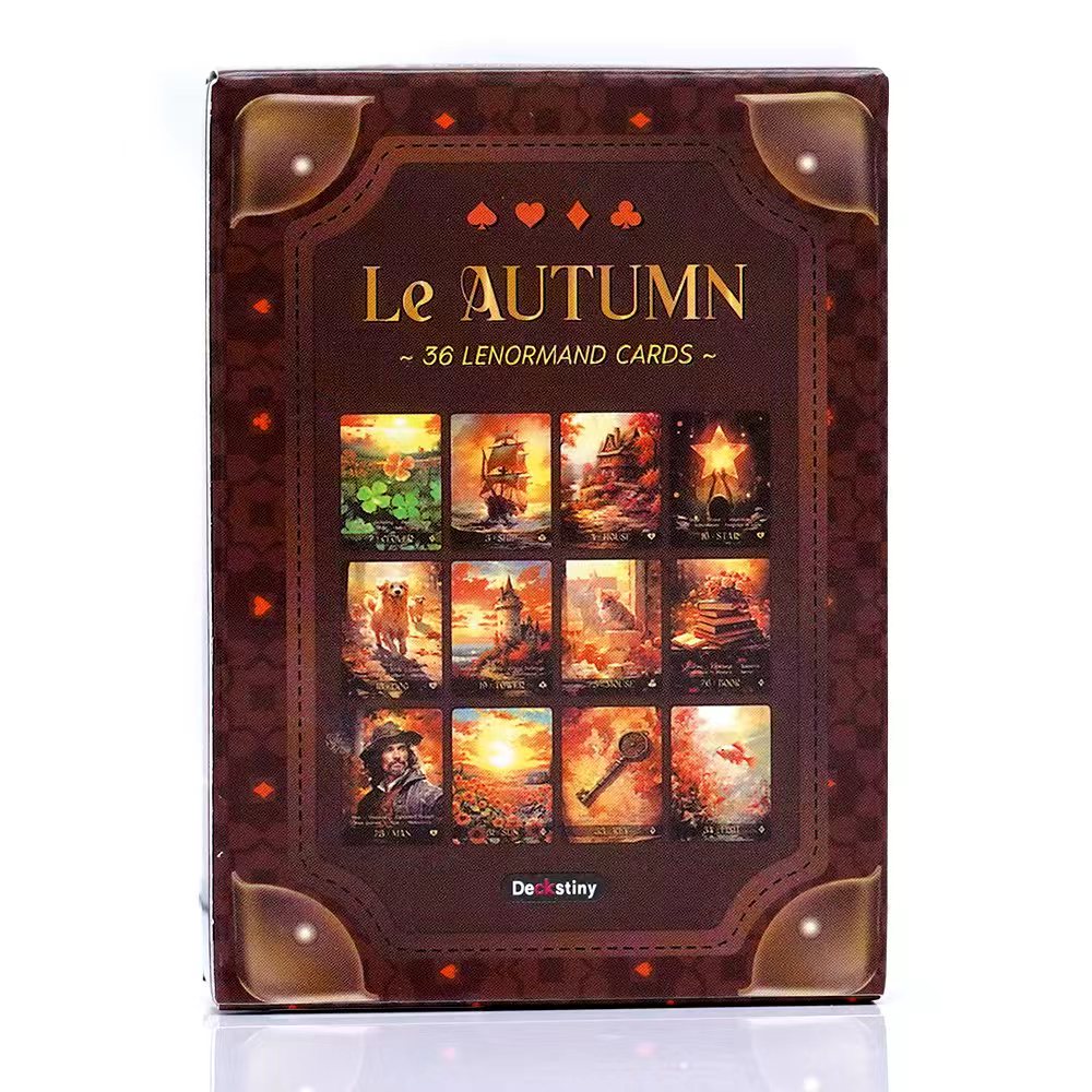 Lenormand tarô baralho le outo - Tarot Cards Deck With Guidebook avaliação e preço