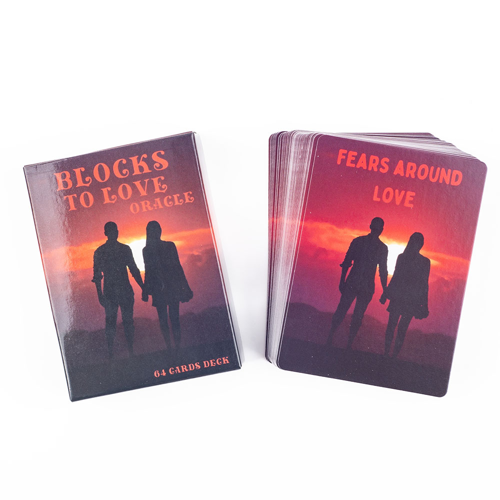 Blocos para amar oracle 64 car - Tarot Cards Deck With Guidebook avaliação e preço