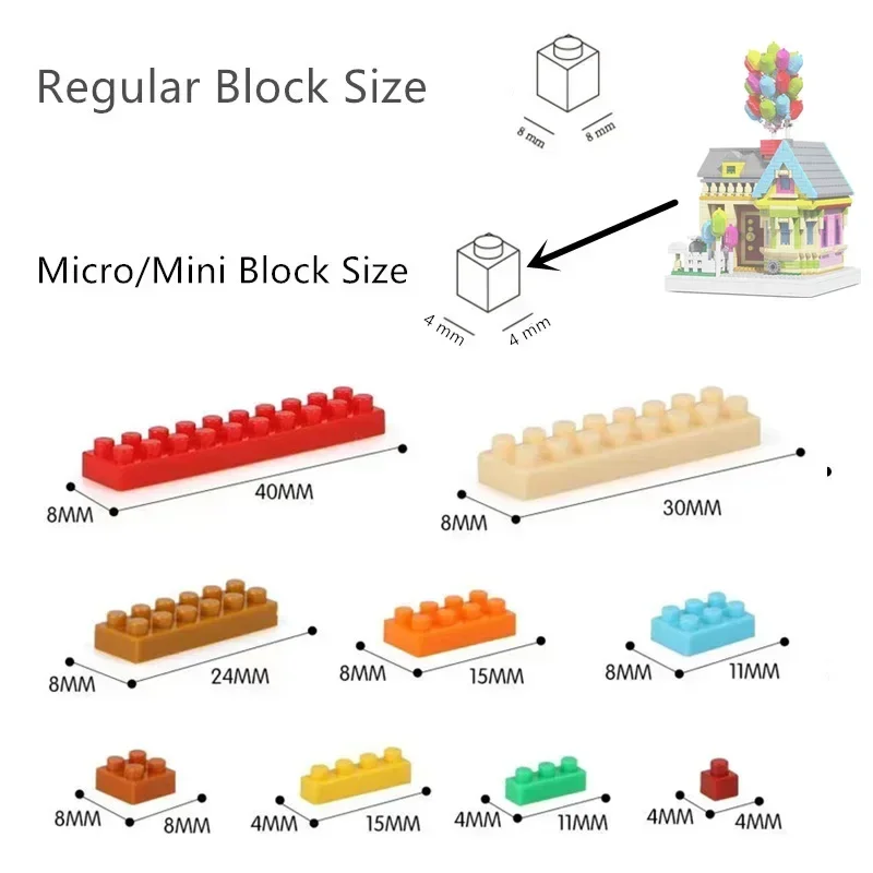 Micro-Mini-Block Balloon Fly H - Building Blocks avaliação e preço