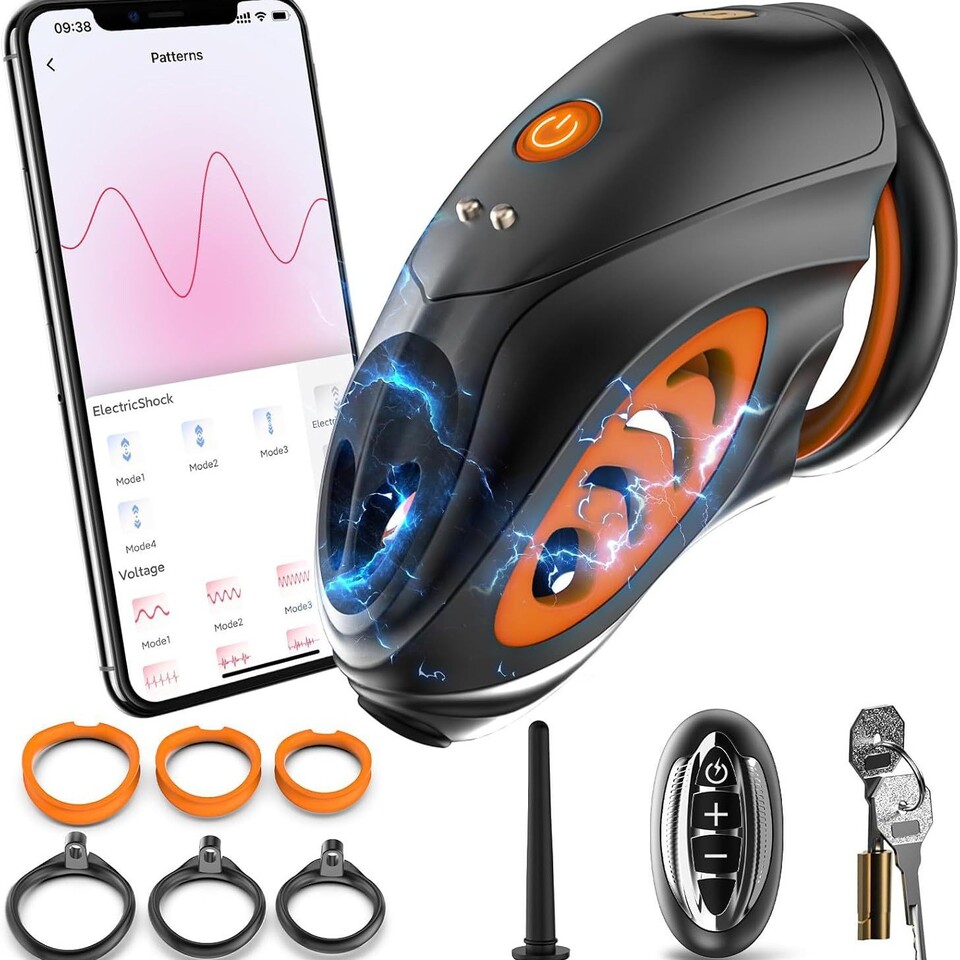 Novo Anel de Castidade Masculi - Remote Control Toys avaliação e preço