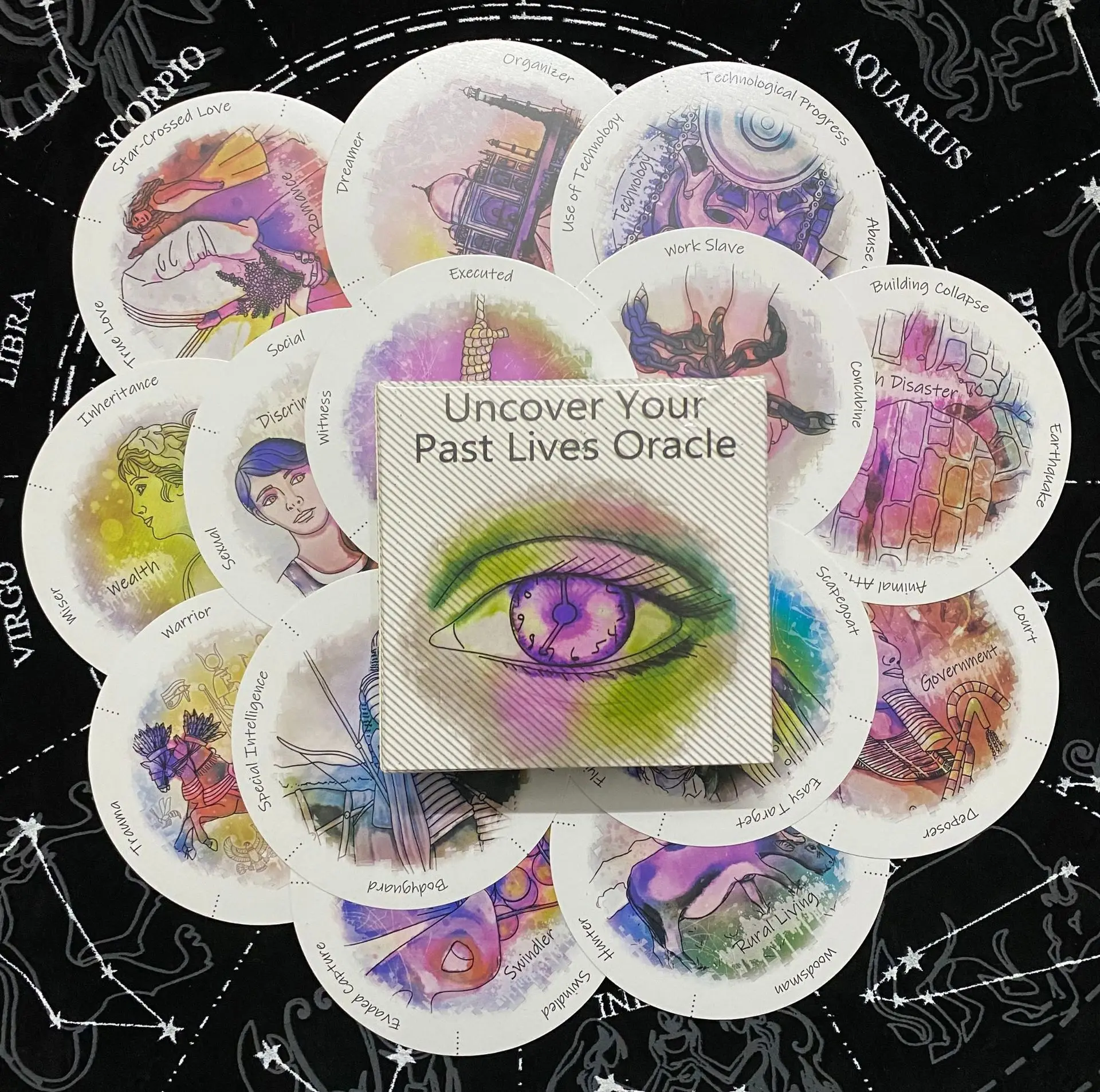 Oracle jogo de tarô para oracl - Tarot Cards Deck With Guidebook avaliação e preço