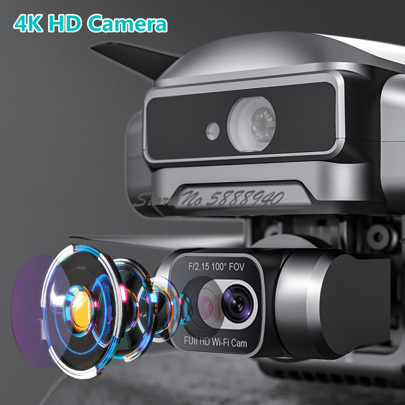 Profissional aéreo real 4k gps - Fpv Brushless Rc Drone 4K avaliação e preço