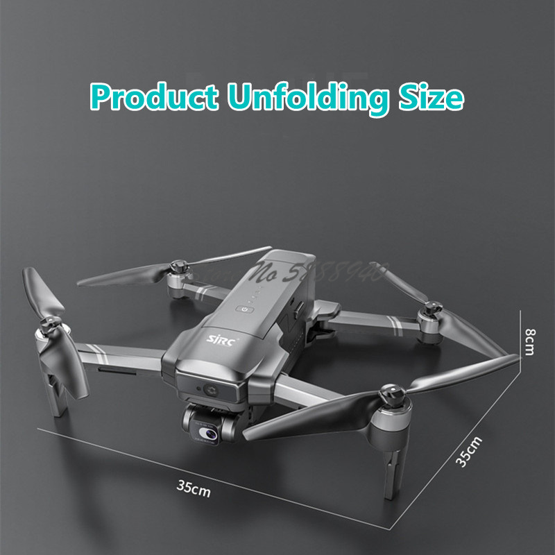 Profissional aéreo real 4k gps - Fpv Brushless Rc Drone 4K avaliação e preço