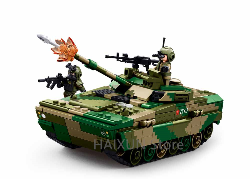 Blocos de Montar Sluban ZBD-04 - Lego Compatible Military Tank avaliação e preço