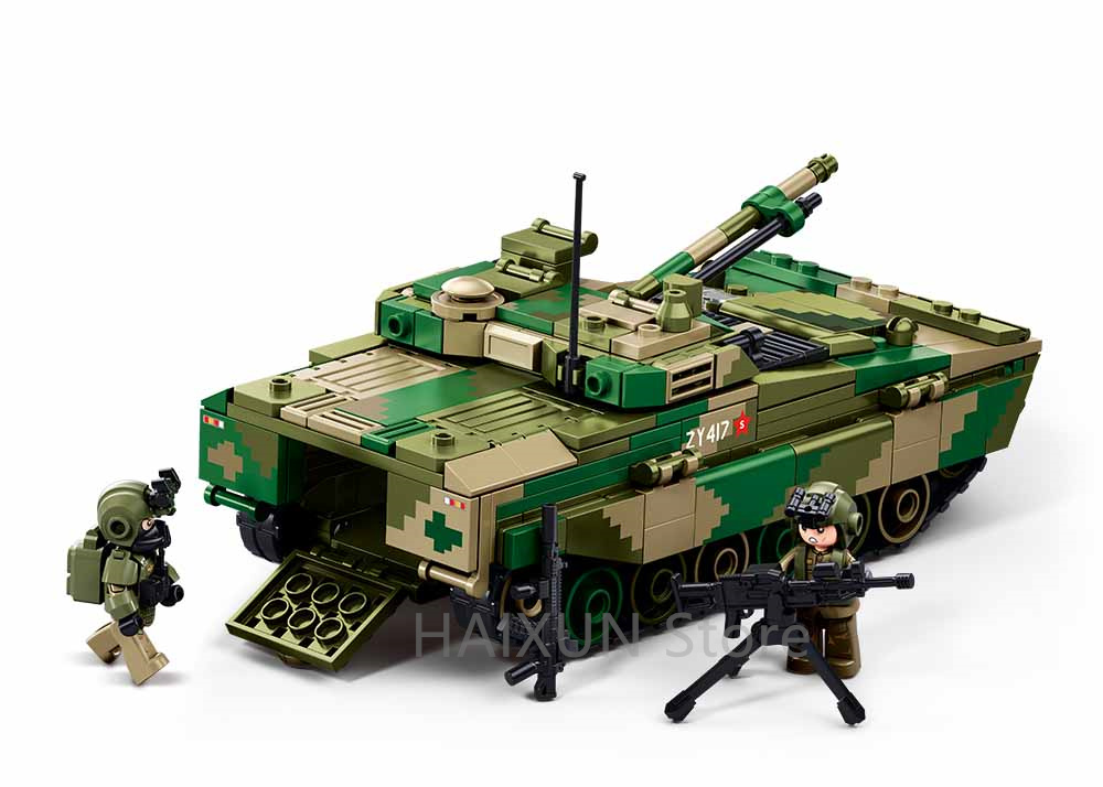 Blocos de Montar Sluban ZBD-04 - Lego Compatible Military Tank avaliação e preço