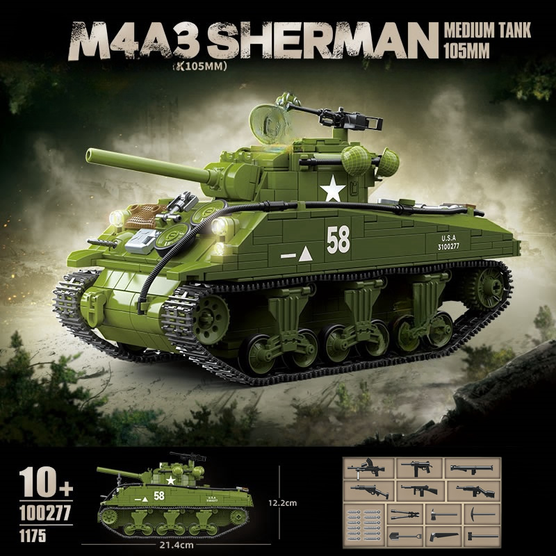 Novas armas militares da segun - Lego Compatible Military Tank avaliação e preço