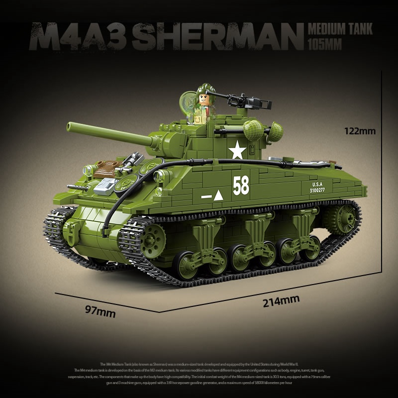 Novas armas militares da segun - Lego Compatible Military Tank avaliação e preço