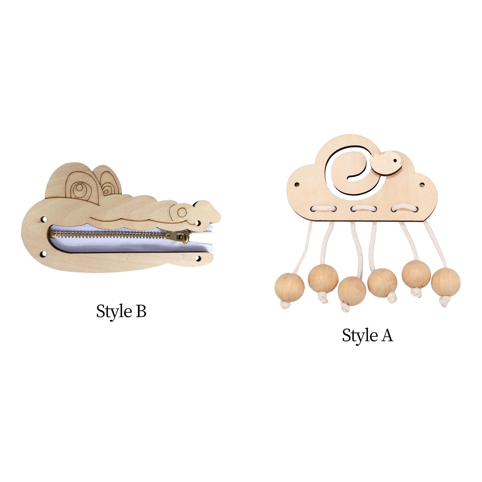 Quebra-Cabeça de Madeira Monte - Montessori Wooden Busy Board Toddler avaliação e preço