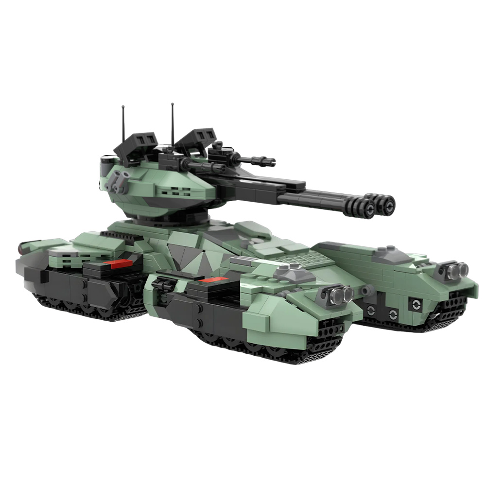 Modelo de Blocos de Montar do  - Lego Compatible Military Tank avaliação e preço