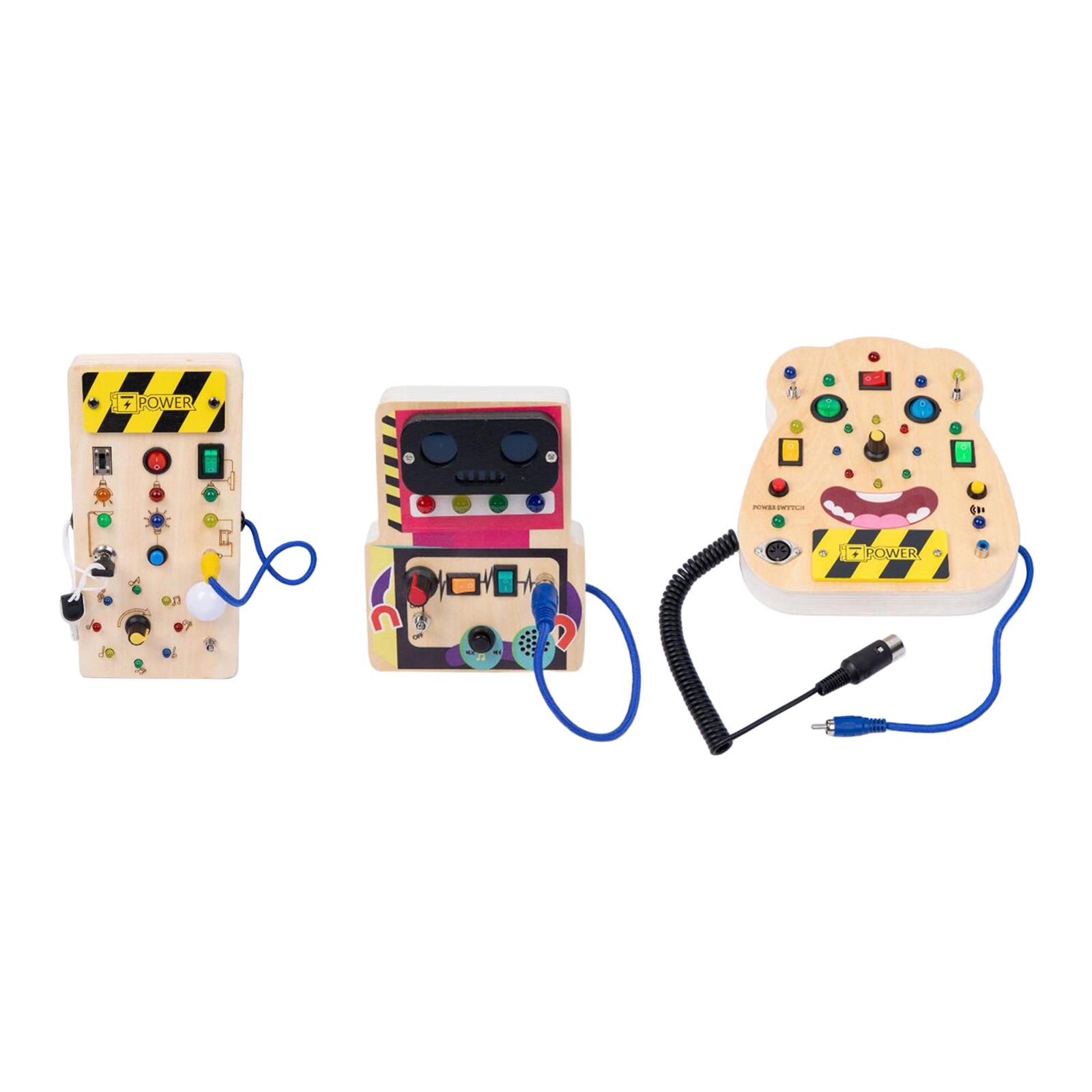 Tabuleiro Sensorial de Madeira - Montessori Wooden Busy Board Toddler avaliação e preço