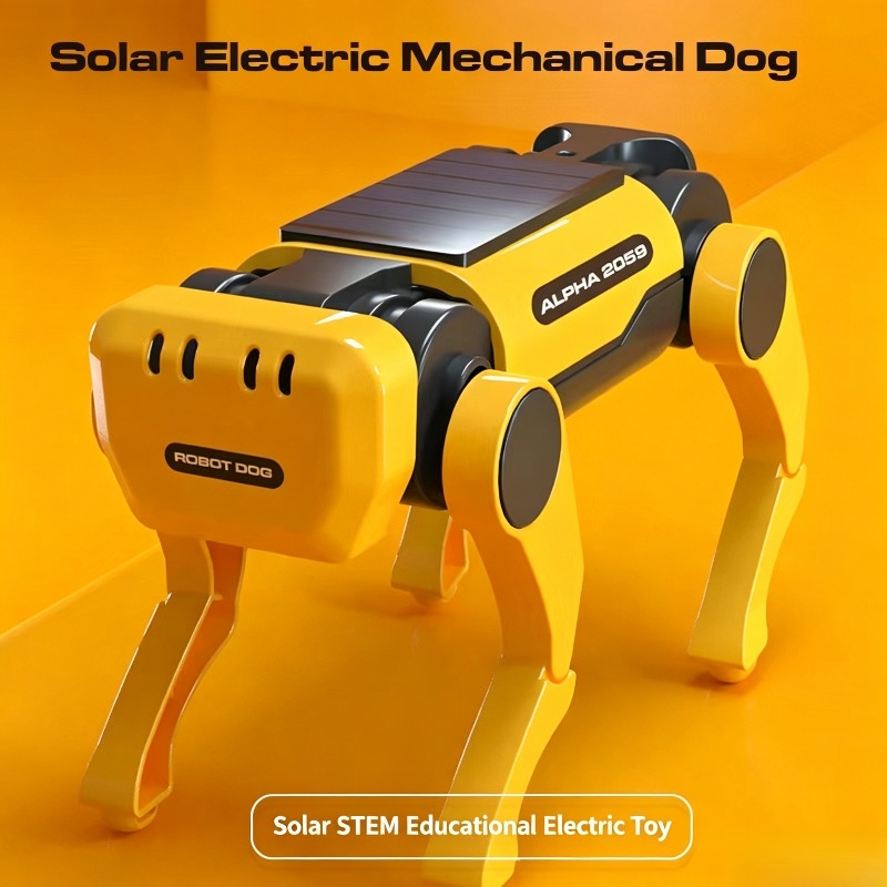 Kit de Montagem de Cão Mecânic - Stem Solar Robot Kit For Kids avaliação e preço