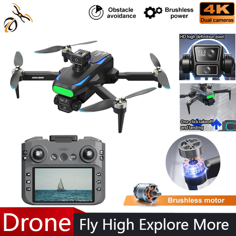 T15 RC Drone 2.4G 4K HD Fotogr - Fpv Brushless Rc Drone 4K avaliação e preço