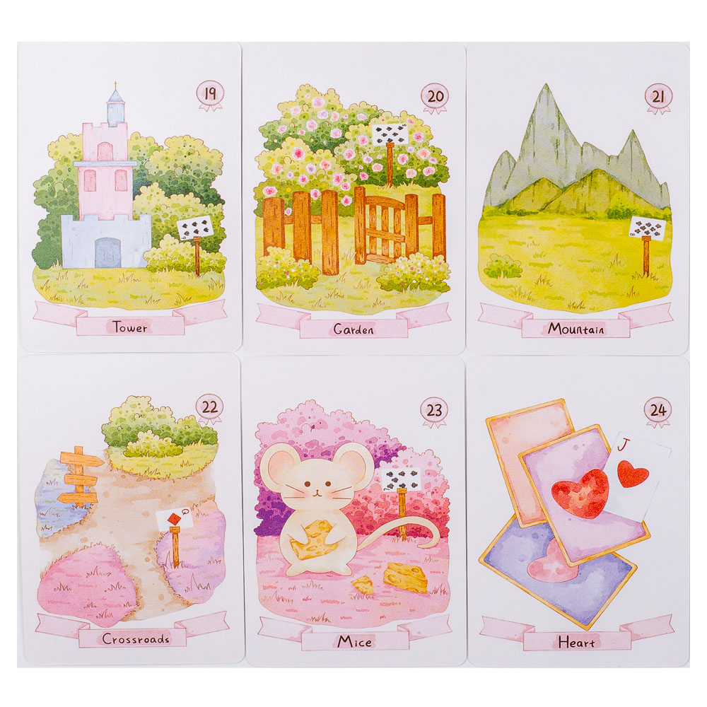 Rana Psicic Dream Lenormand Ba - Tarot Cards Deck With Guidebook avaliação e preço