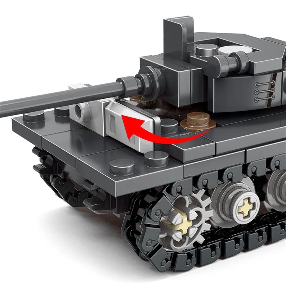Modelo DIY do Tanque Pesado Ki - Lego Compatible Military Tank avaliação e preço