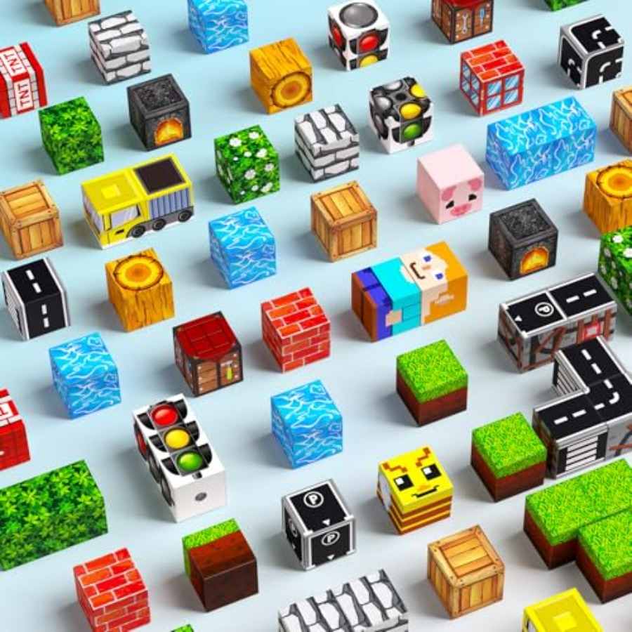 100 Blocos Magnéticos, Conjunt - Magnetic Building Tiles Set 100Pcs avaliação e preço