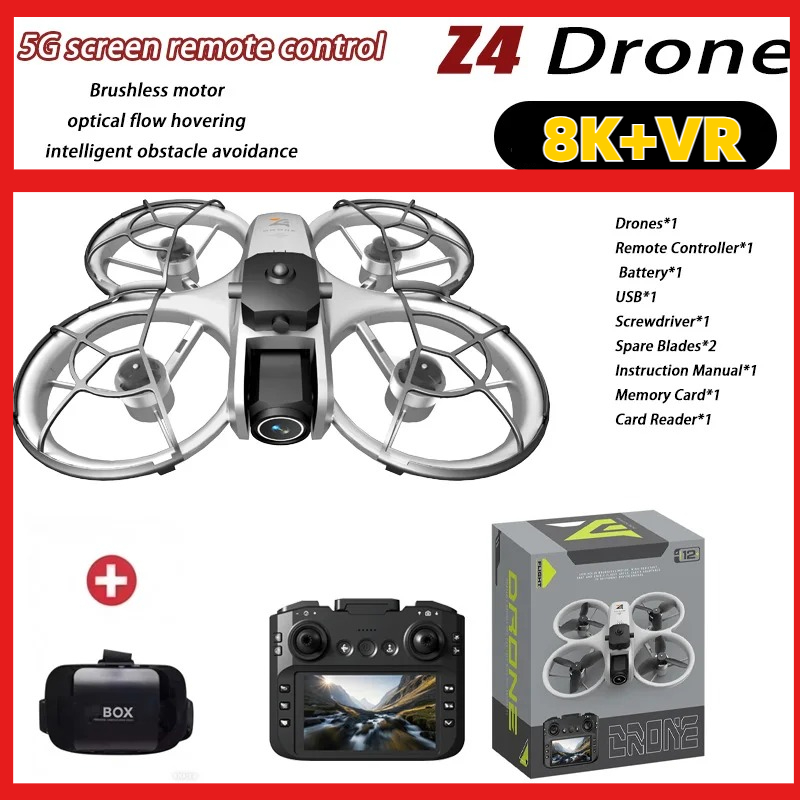 Novo Drone Z4 Mini com Câmera  - Fpv Brushless Rc Drone 4K avaliação e preço