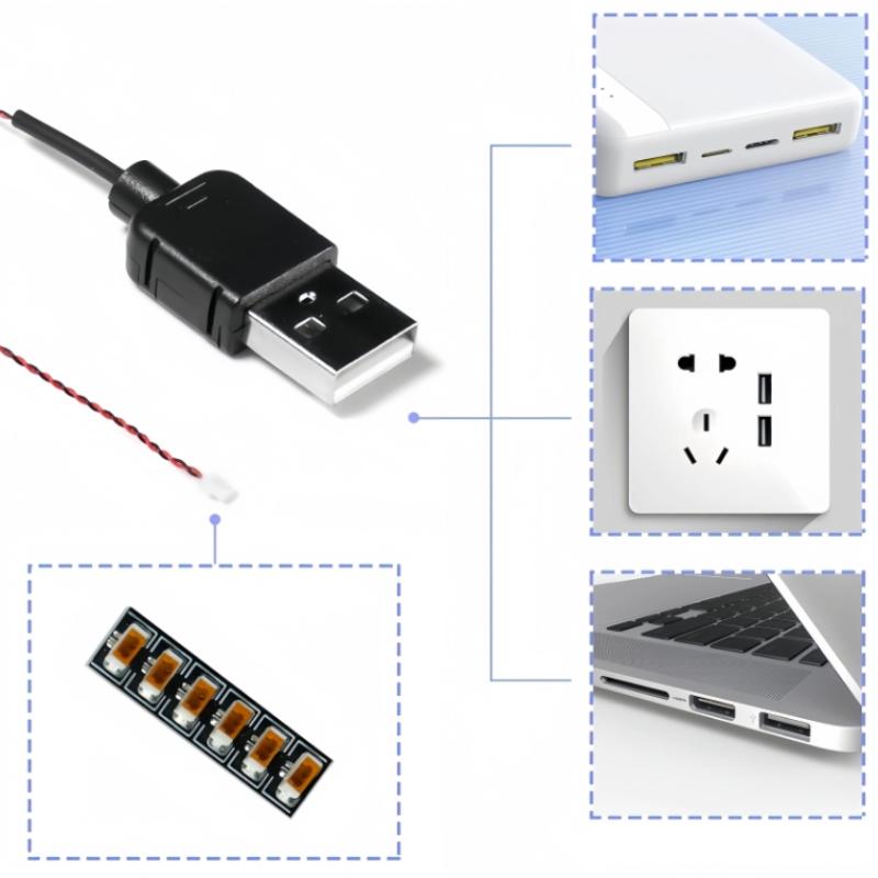 Cabo de Alimentação USB DIY de - Building Blocks avaliação e preço