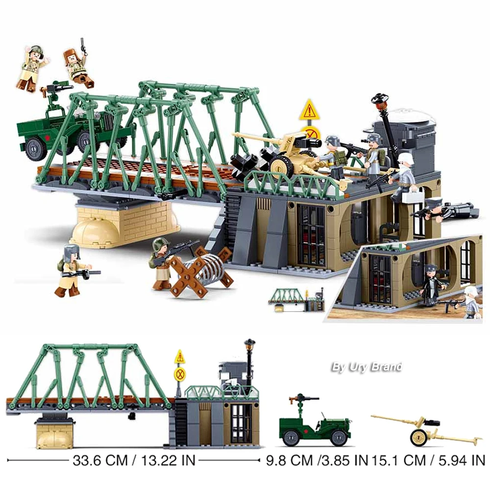 Sluban Avião Militar, Avião de - Lego Compatible Military Tank avaliação e preço