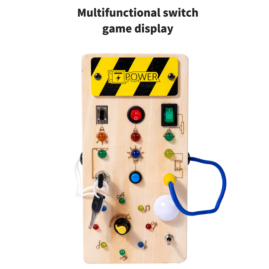 Montessori ocupado placa senso - Montessori Wooden Busy Board Toddler avaliação e preço