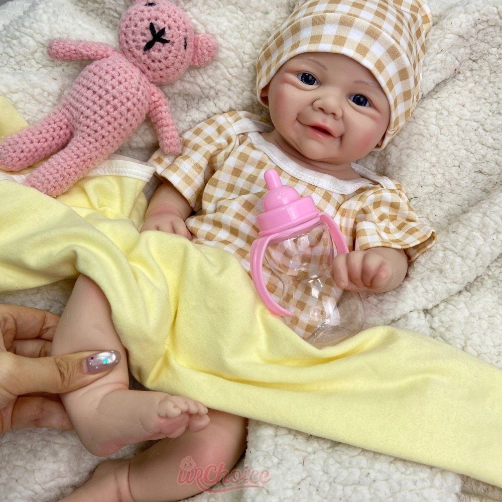Boneca reborn de corpo todo em - Reborn Baby Doll Silicone Realistic avaliação e preço