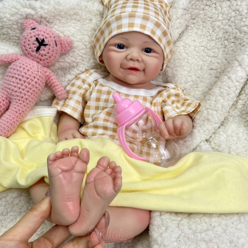 Boneca reborn de corpo todo em - Reborn Baby Doll Silicone Realistic avaliação e preço