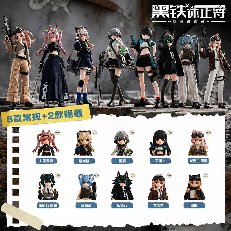 Novos Brinquedos Eden: Bonecas - Anime Action Figure Blind Box avaliação e preço