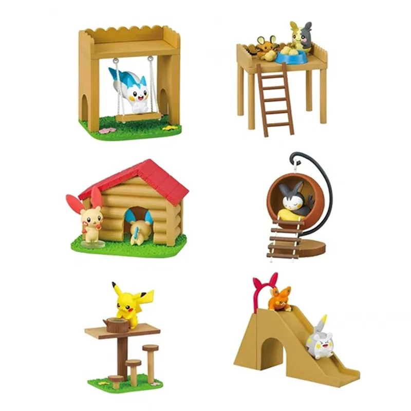 Miniaturas Pokémon: Cenário de - Anime Action Figure Blind Box avaliação e preço