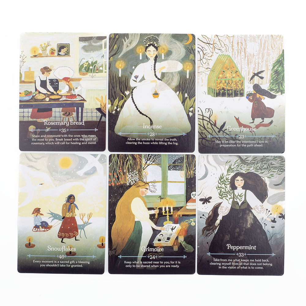 Seasons of The Witch Imbolc Or - Tarot Cards Deck With Guidebook avaliação e preço